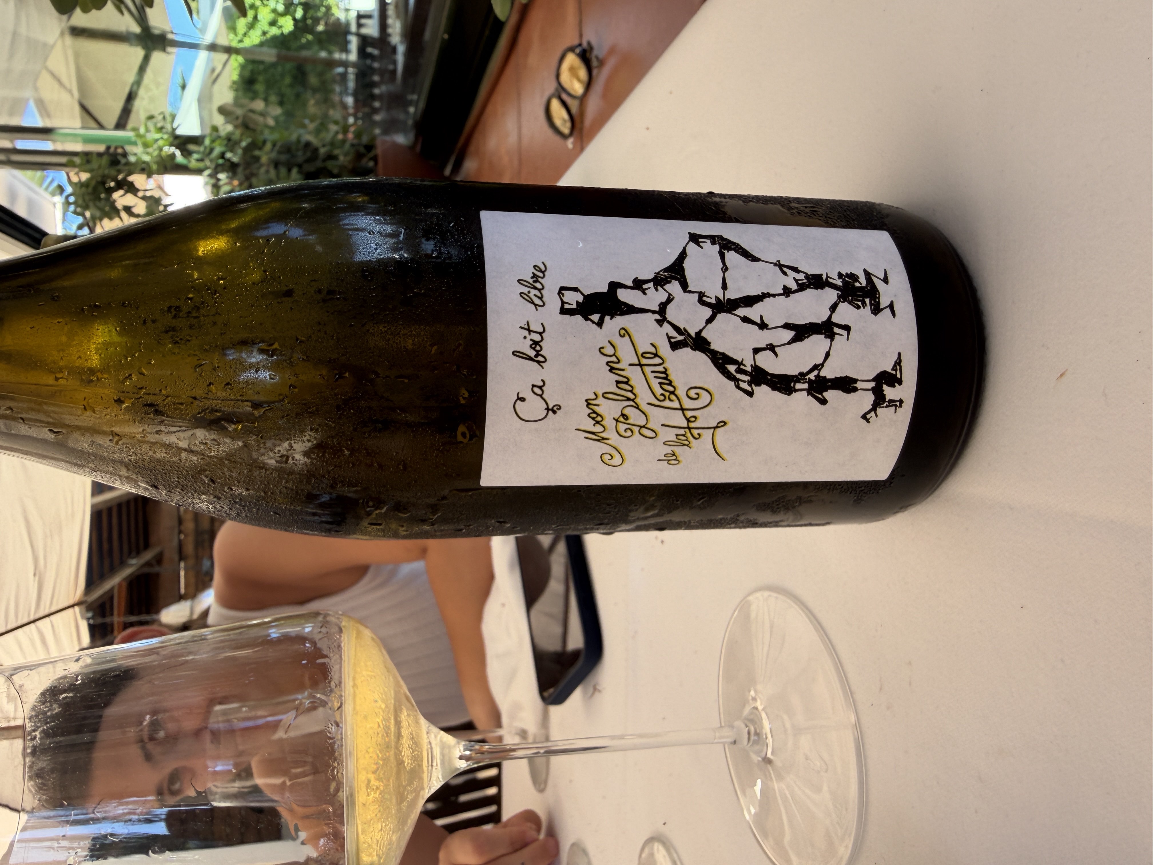 Mon blanc de la taule by joan
